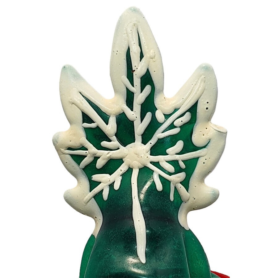 CONDOMERIE - PRESERVATIVI NOVITÃ DIPINTI A MANO CANNABIS MODELLO 2